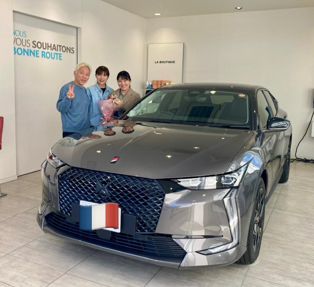 DS4PERFORMANCE LINE E-TENSEご納車