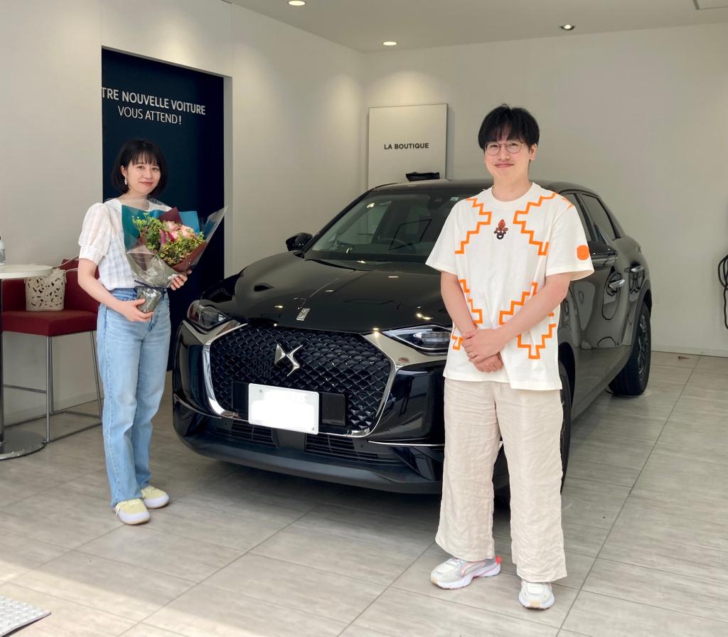 DS3CROSS BACKご納車