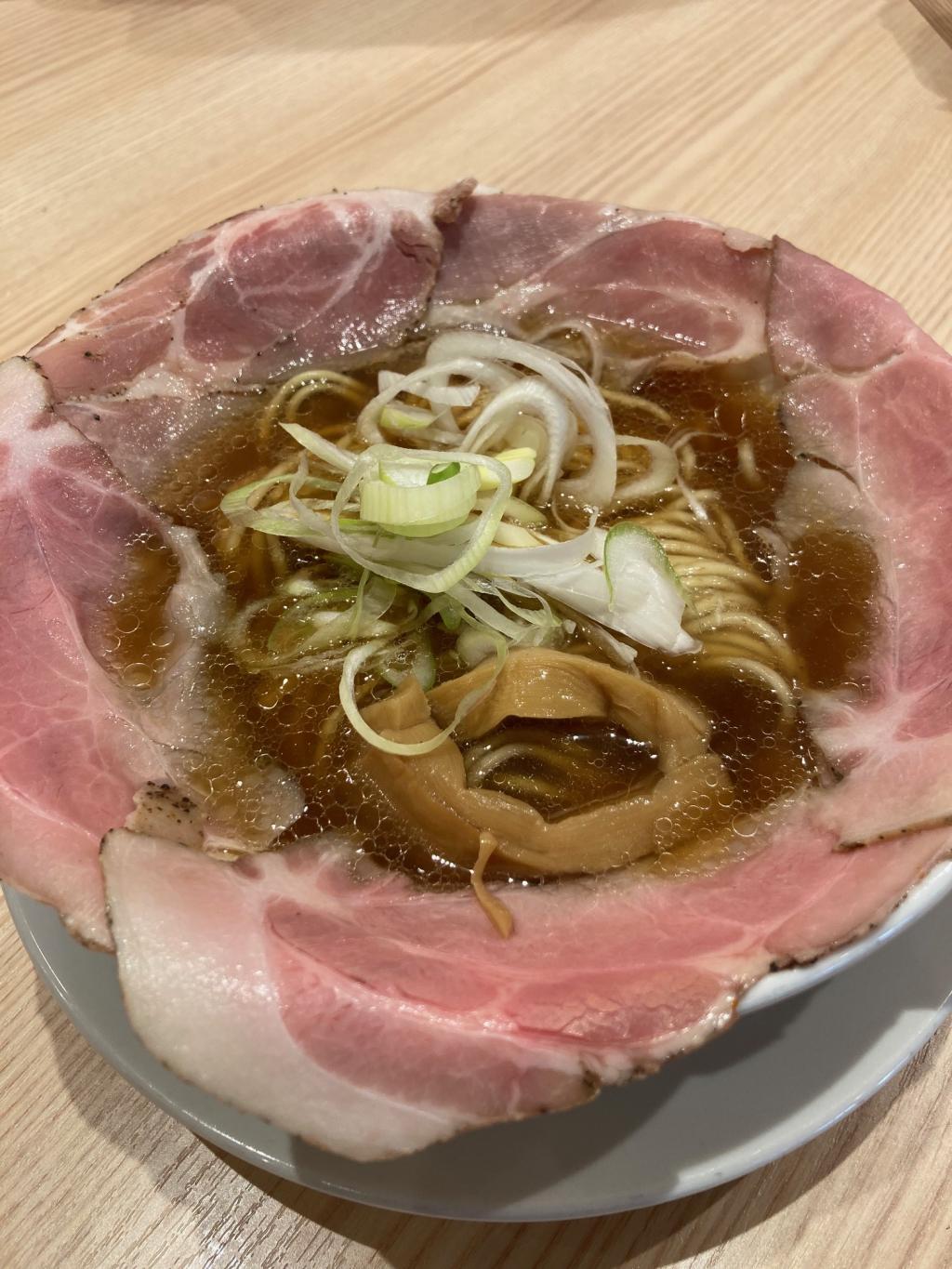 スタッフオススメのラーメン。