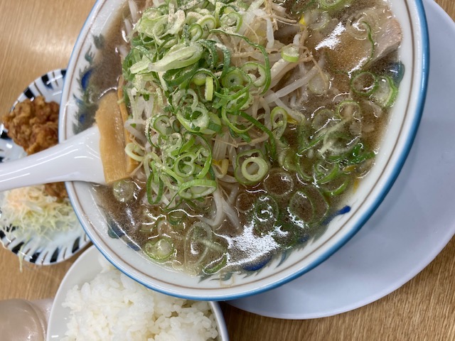 暑い日もラーメン！